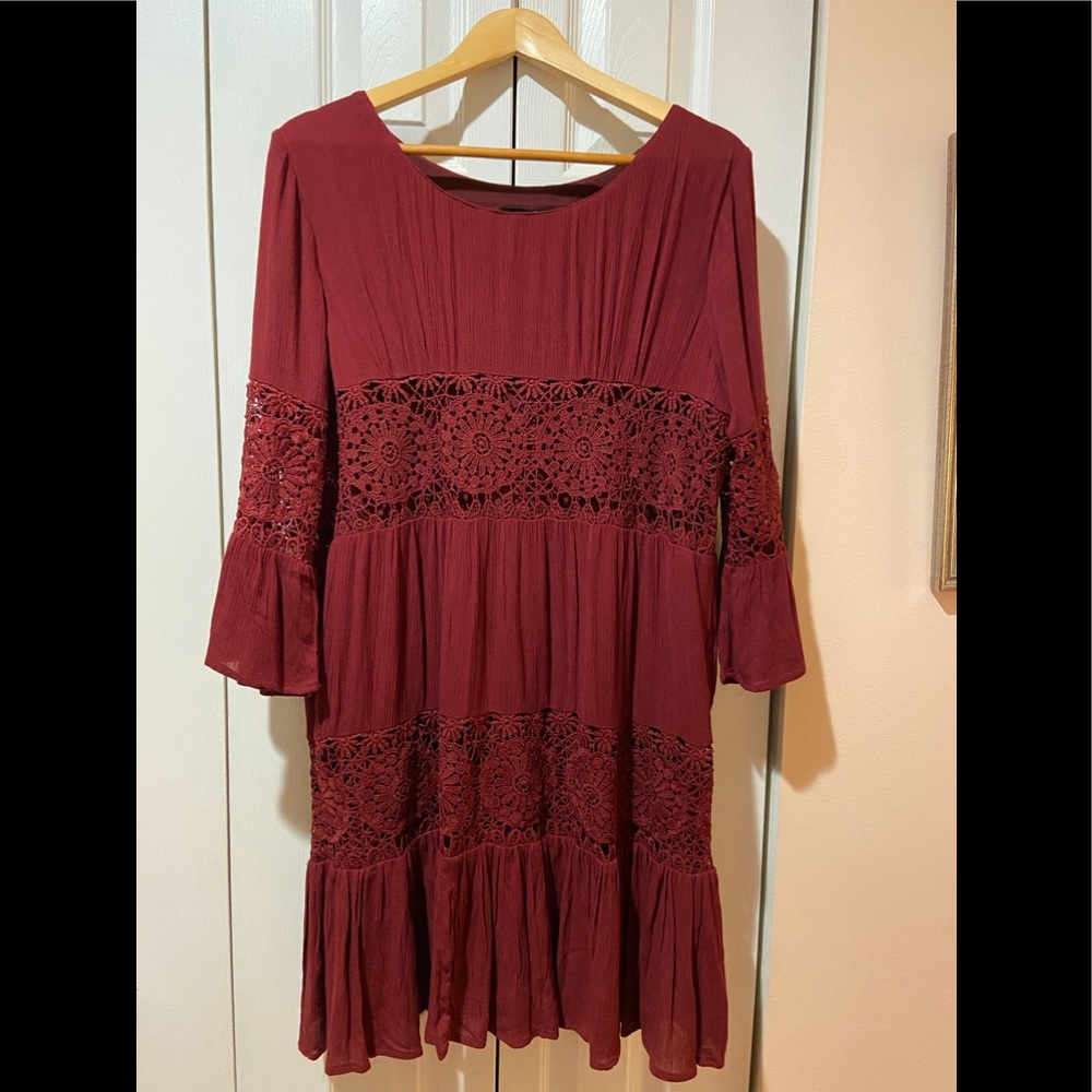 NWT~Suzanne Betro Boho Chic Popover Festival Dress